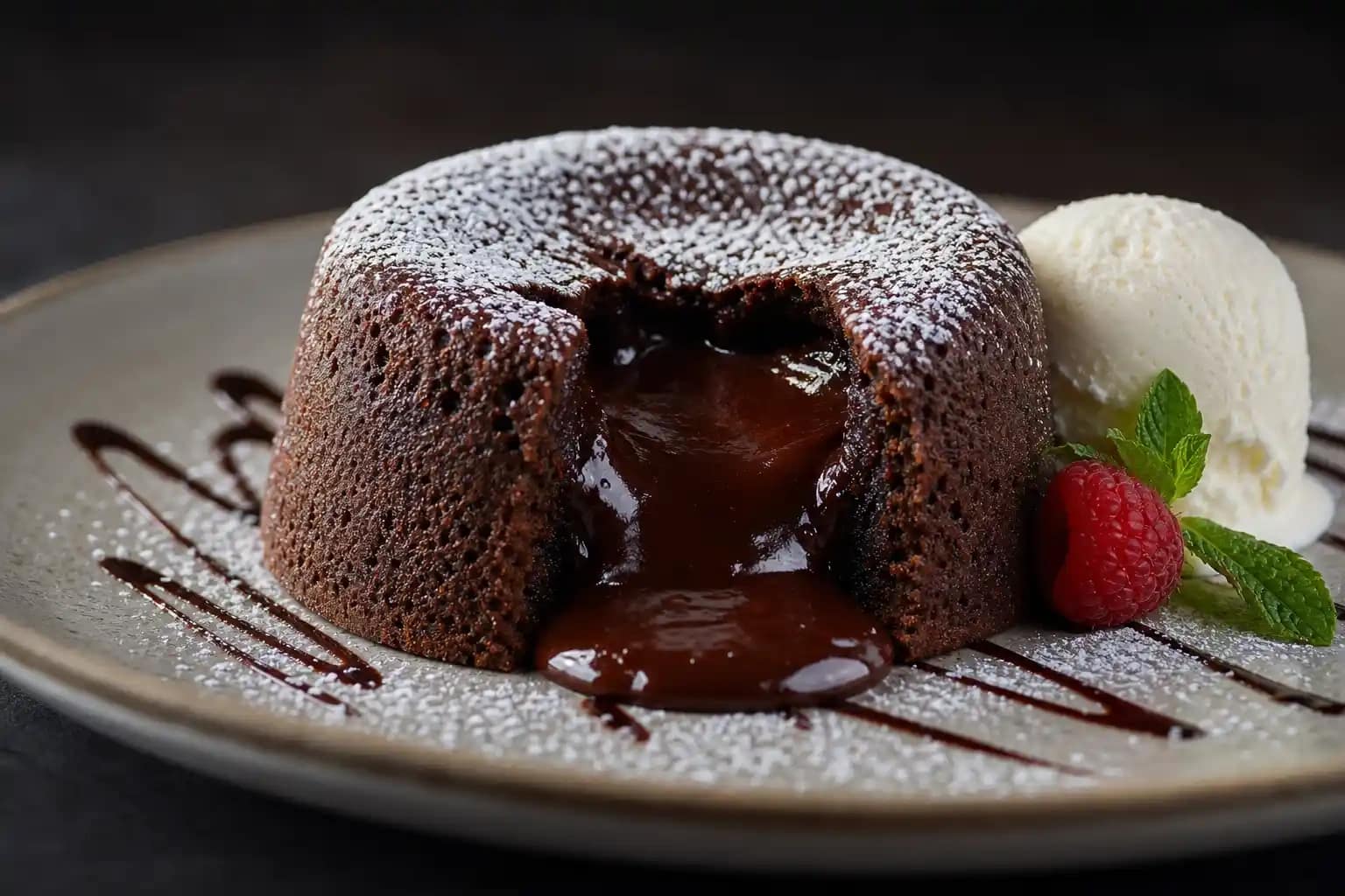 Wonderful Rustic Homemade Lava Cake Recipe