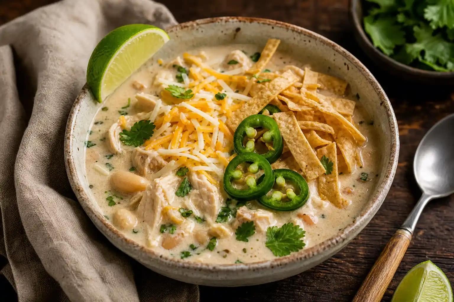Authentic Homemade Chicken Chili Recipe