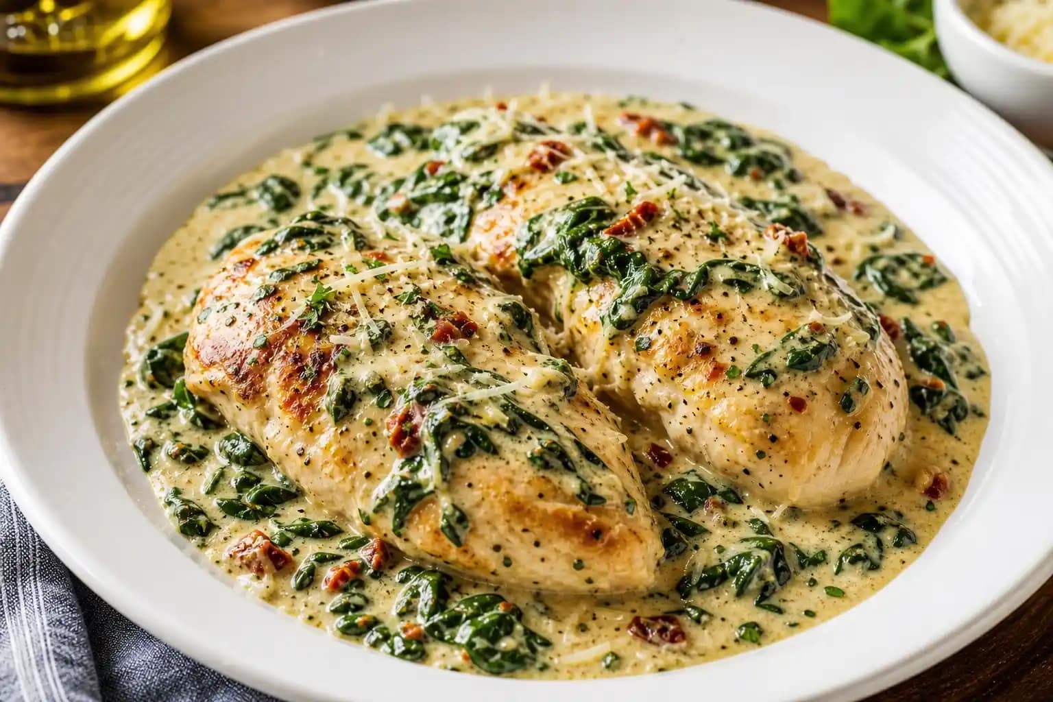 Perfect Chicken Florentine