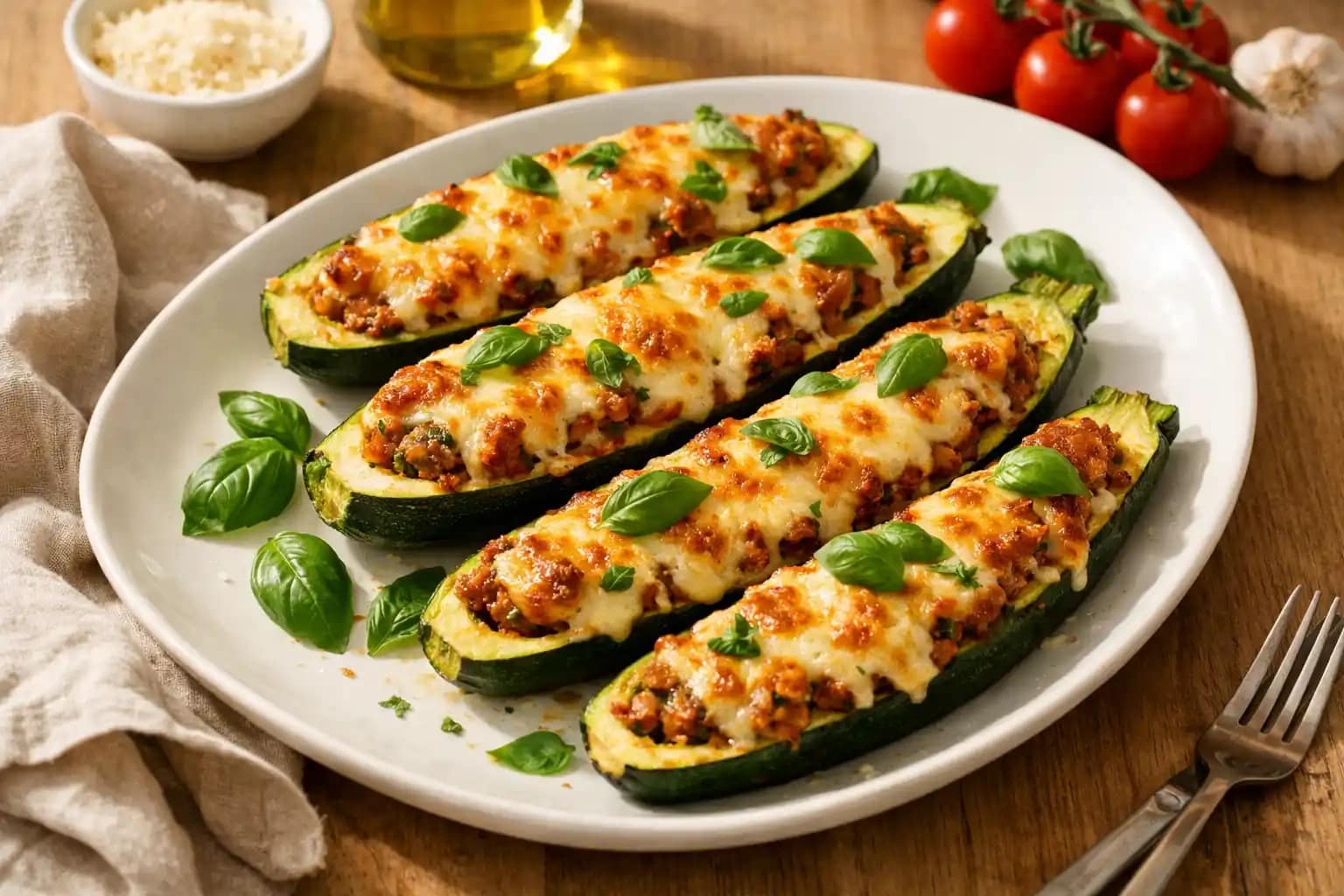 Ultimate Fresh Tasty Zucchini With Ground Beef