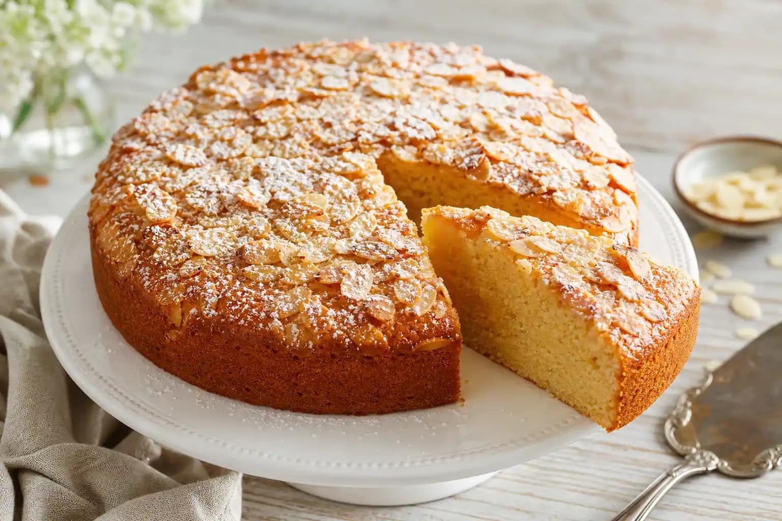 Divine Gourmet Almond Cake