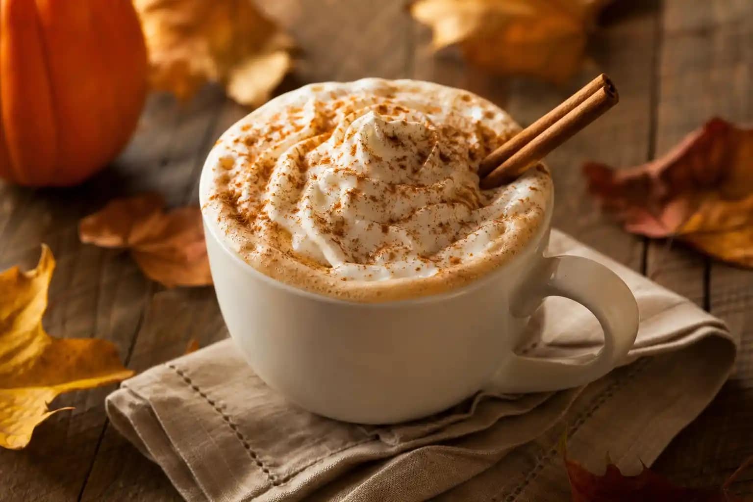 Elegant Homemade Pumpkin Spice Latte