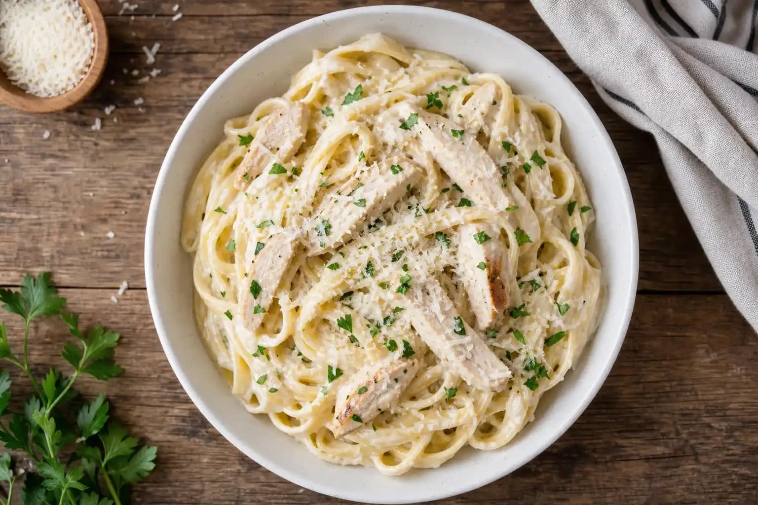 Gourmet Divine Chicken Alfredo Recipe