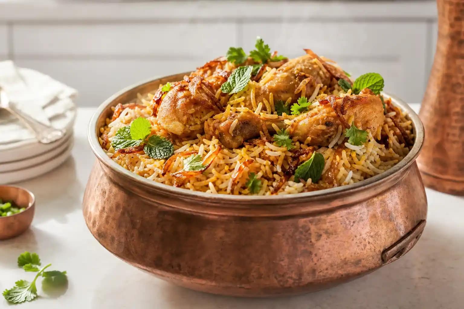 Marvelous Rustic Chicken Biryani