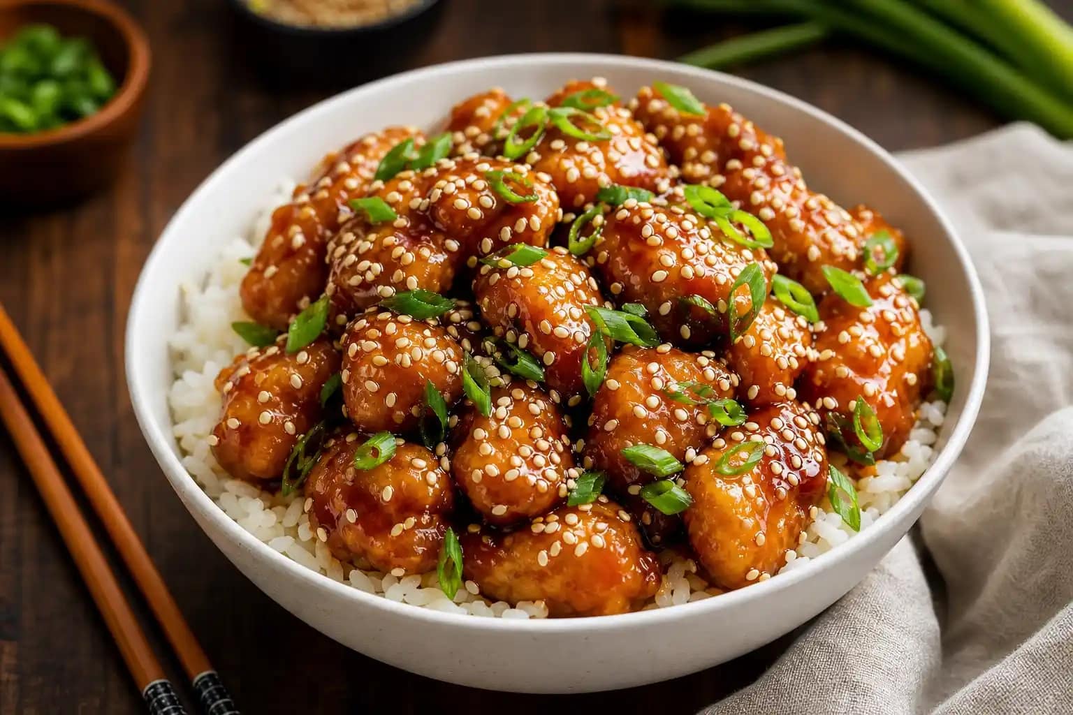Stunning Delicious Sesame Chicken