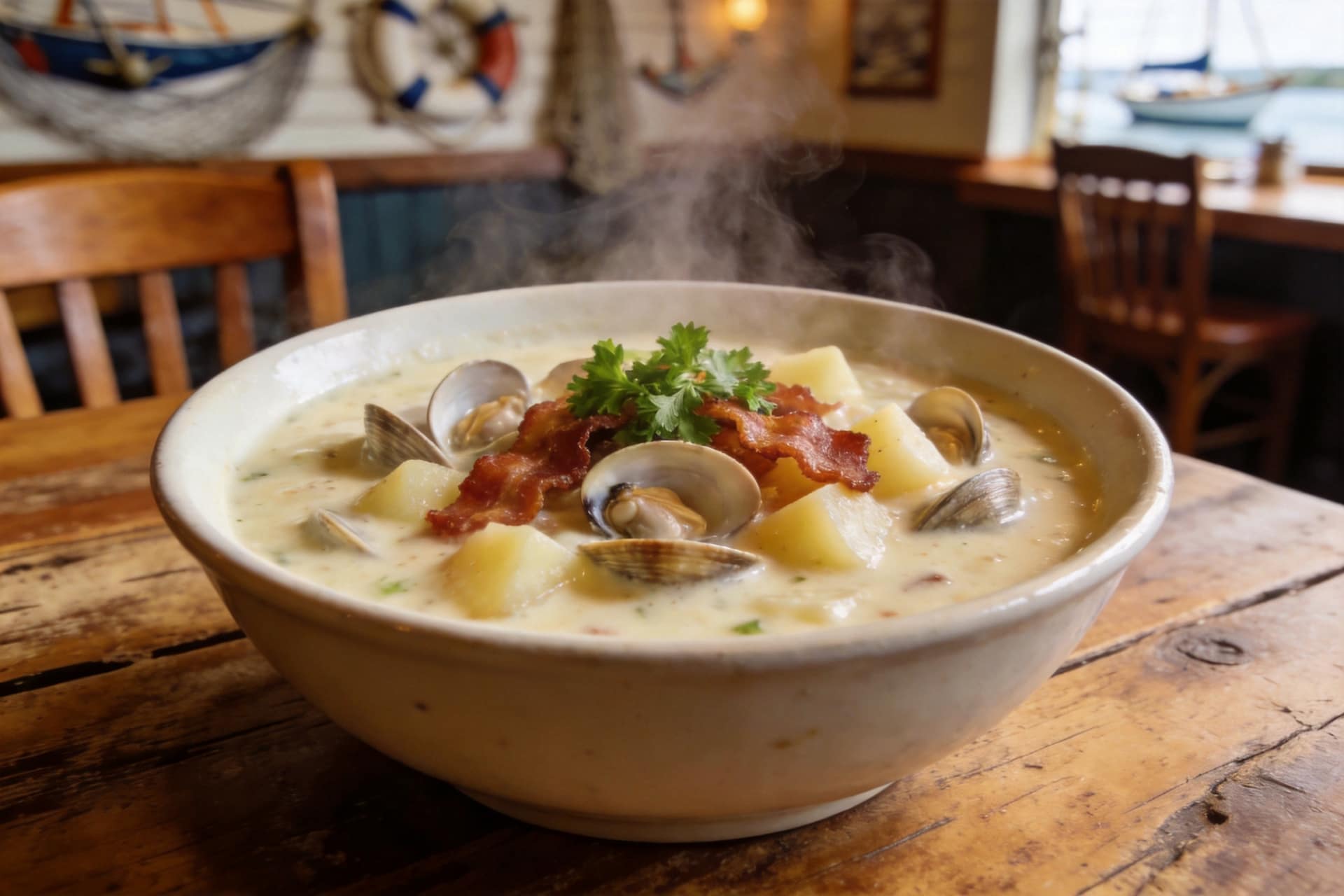 Wonderful Classic Homemade clam chowder recipe